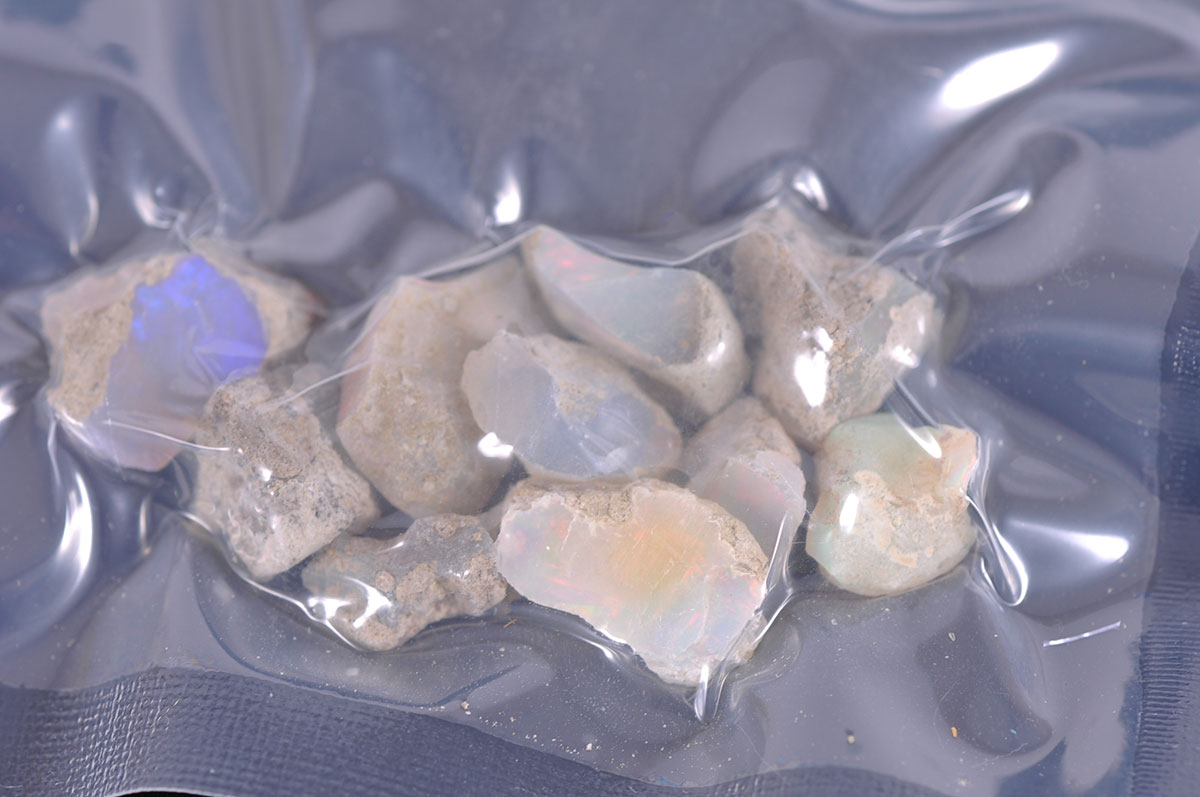 Rough and Uncut Opals