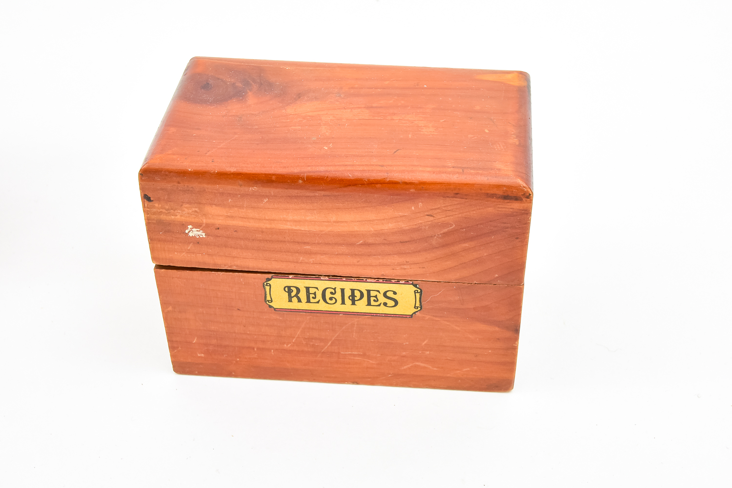Wooden Recipe Boxes