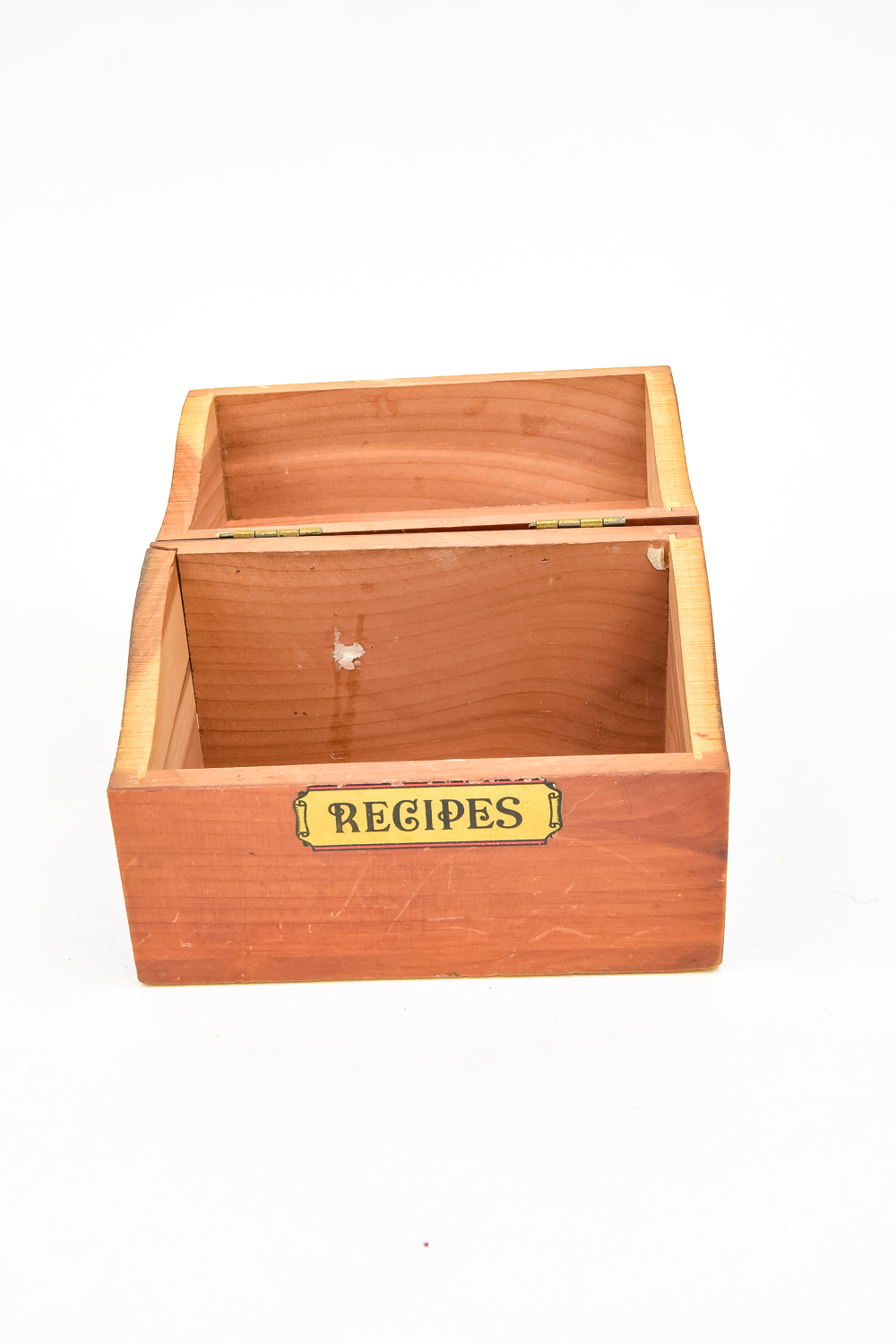 Wooden Recipe Boxes