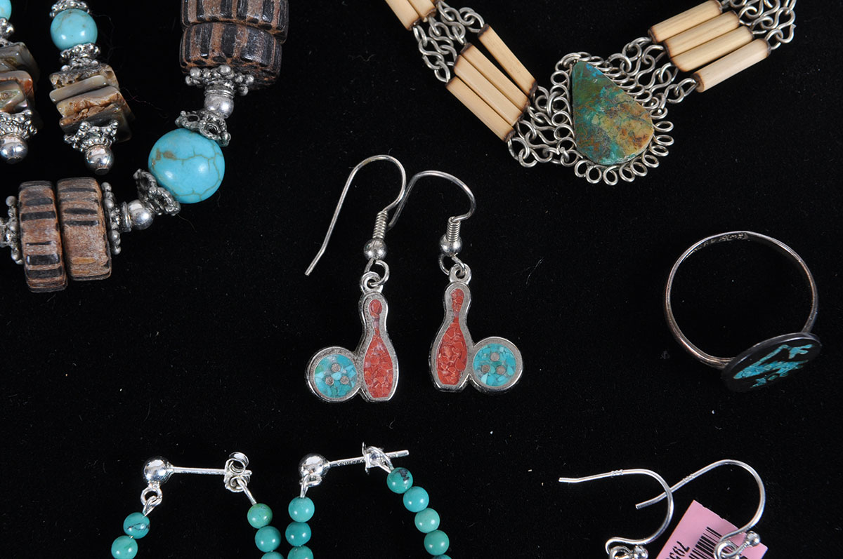 Silver and Turquoise Jewelry Collection