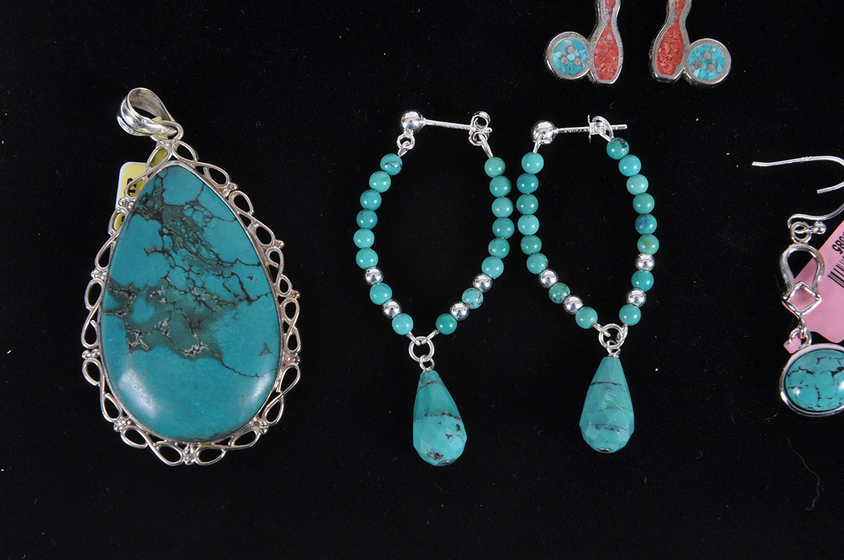 Silver and Turquoise Jewelry Collection
