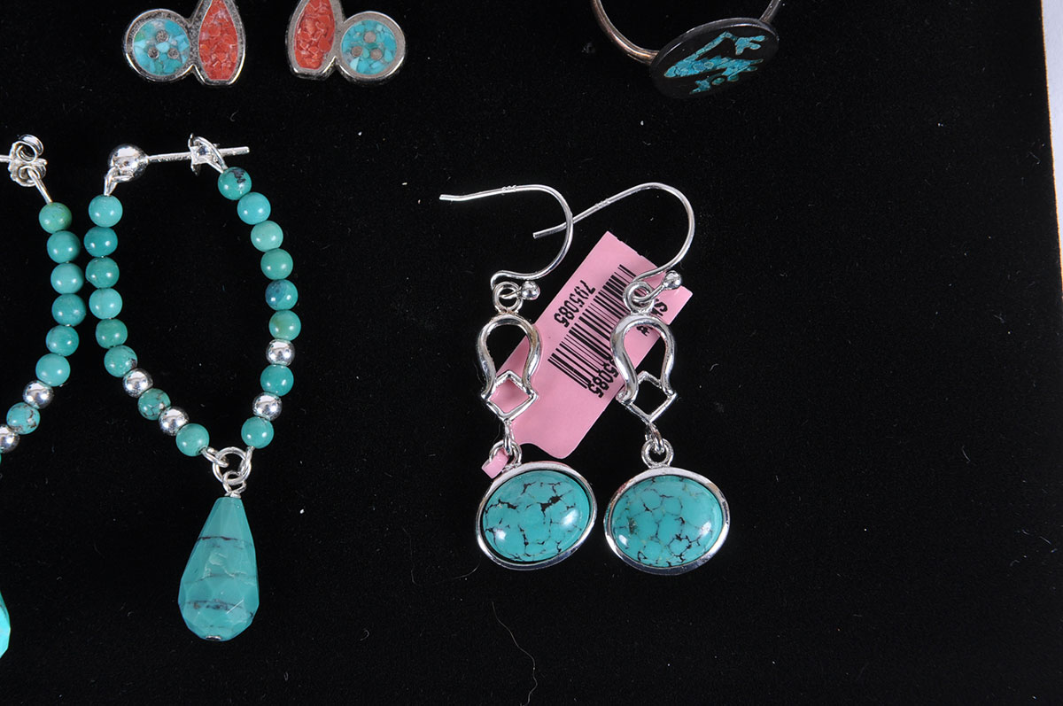 Silver and Turquoise Jewelry Collection