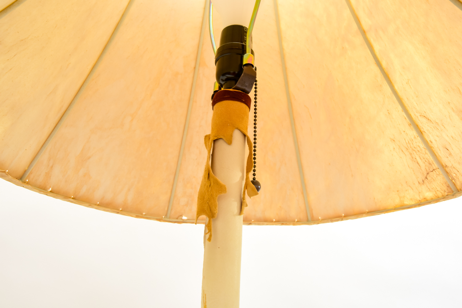 Grouping of Cowhide Lamps Including Nan Sheridan