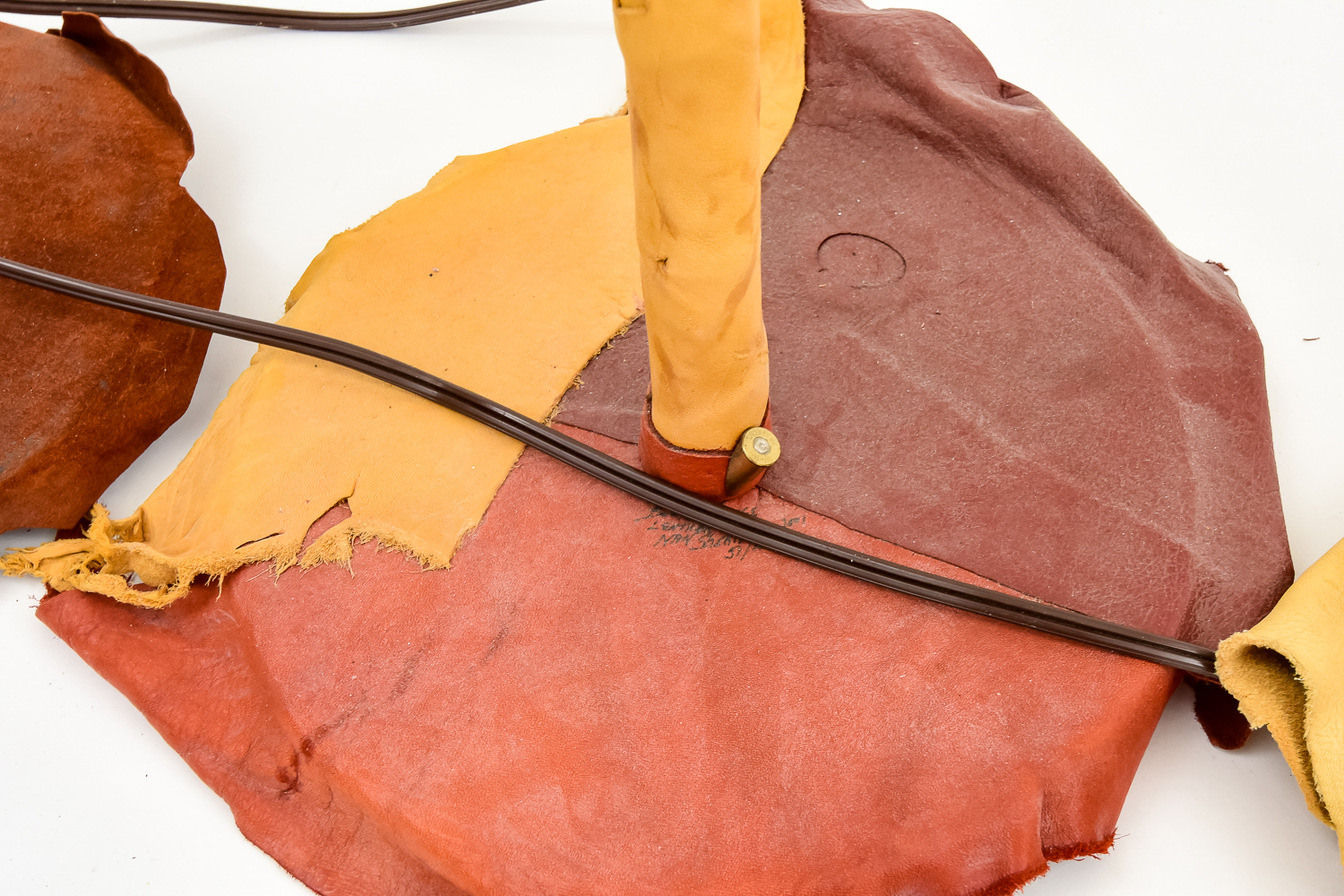 Grouping of Cowhide Lamps Including Nan Sheridan