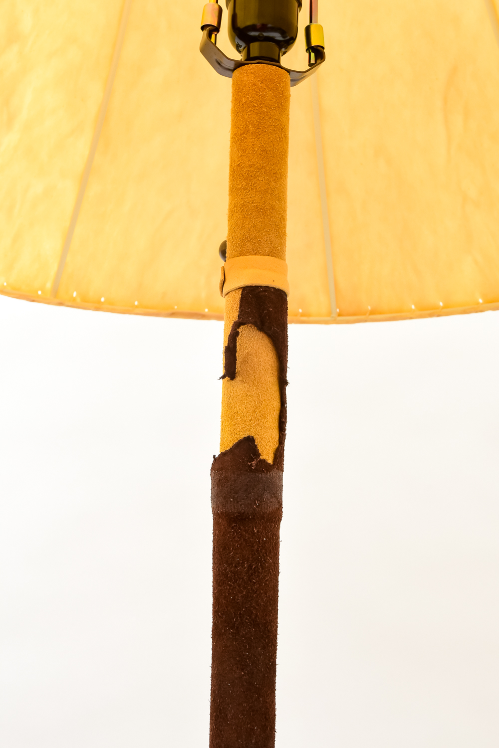 Grouping of Cowhide Lamps Including Nan Sheridan