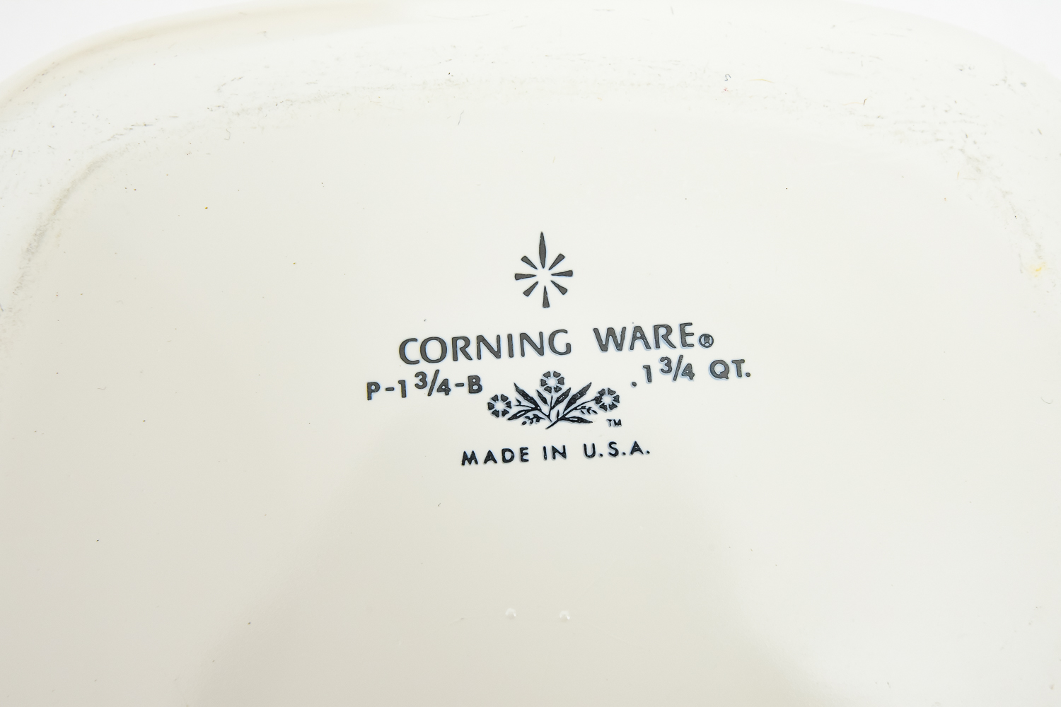 Corning and Glass Bakeware
