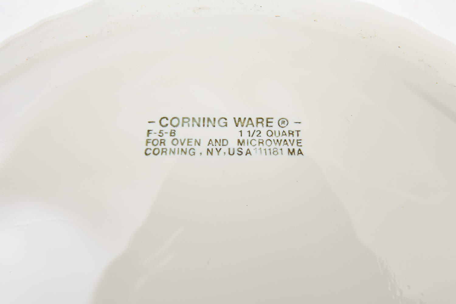 Corning and Glass Bakeware
