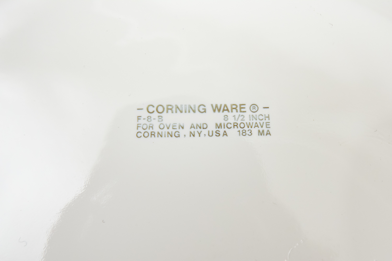 Corning and Glass Bakeware