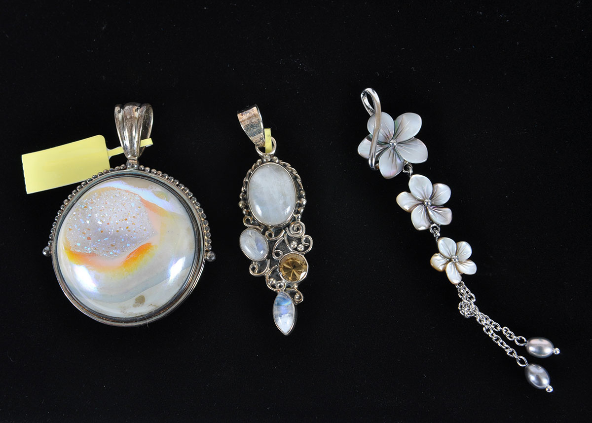 Opal, Quartz, and Fresh Water Pearls Jewelry Collection