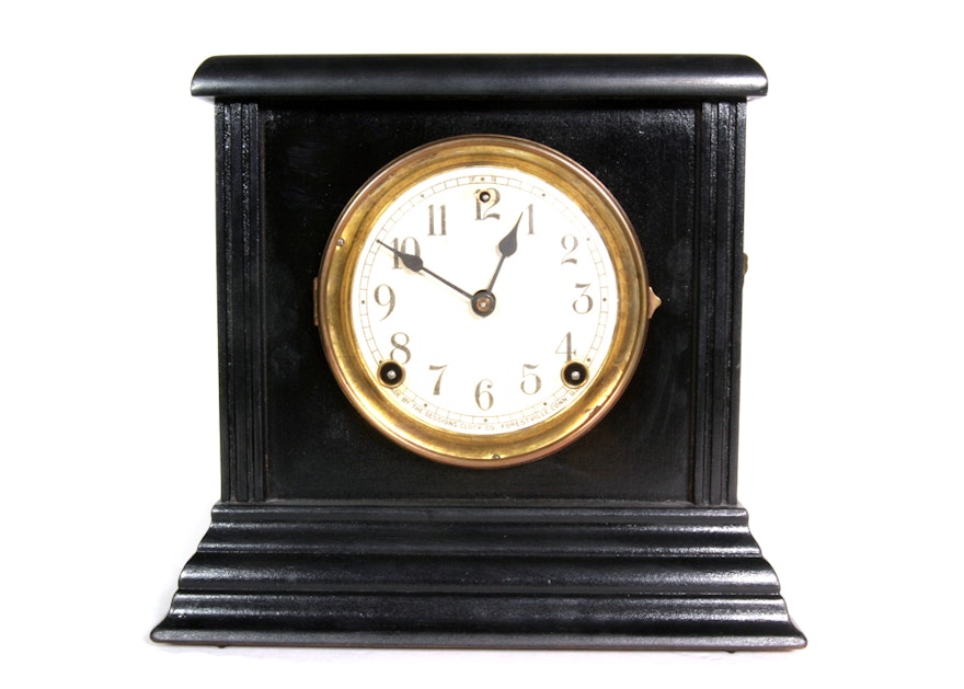 Antique Sessions Mantel Clock