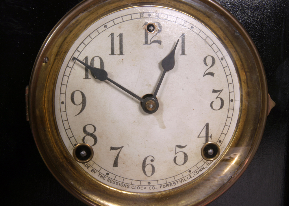 Antique Sessions Mantel Clock