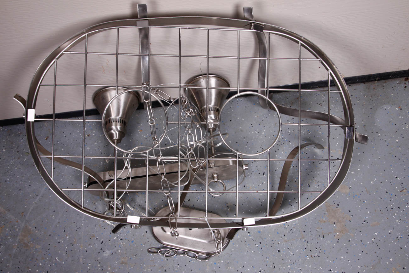 Illuminated Hanging Pot Holder