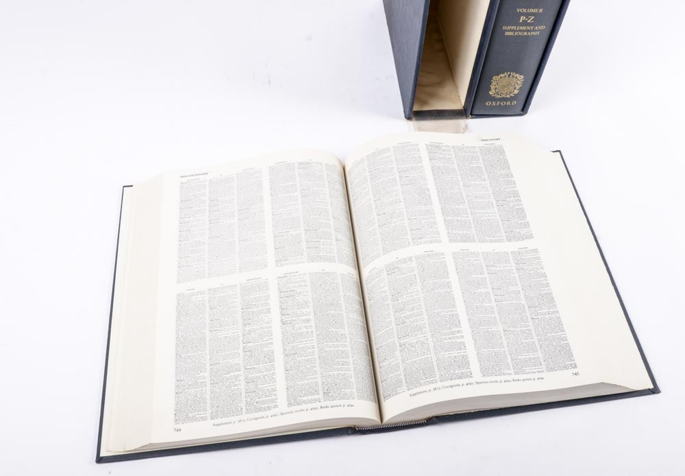 Compact Edition of the Oxford English Dictionary