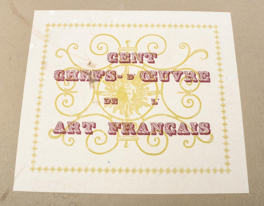 French Art Print Folio