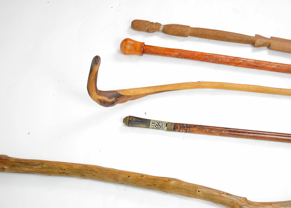 Collection of Walking Sticks