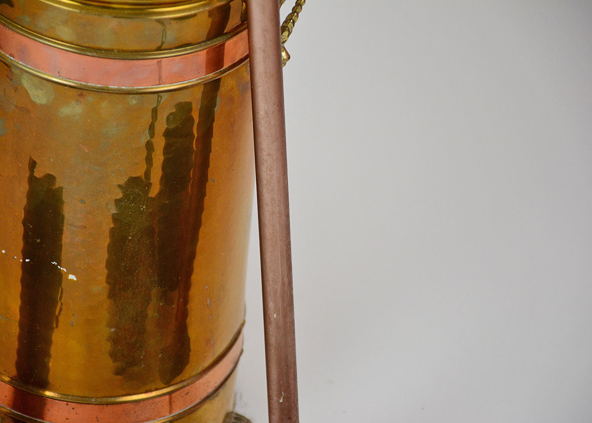 Collection of Copper and Copper Plate Home Decor