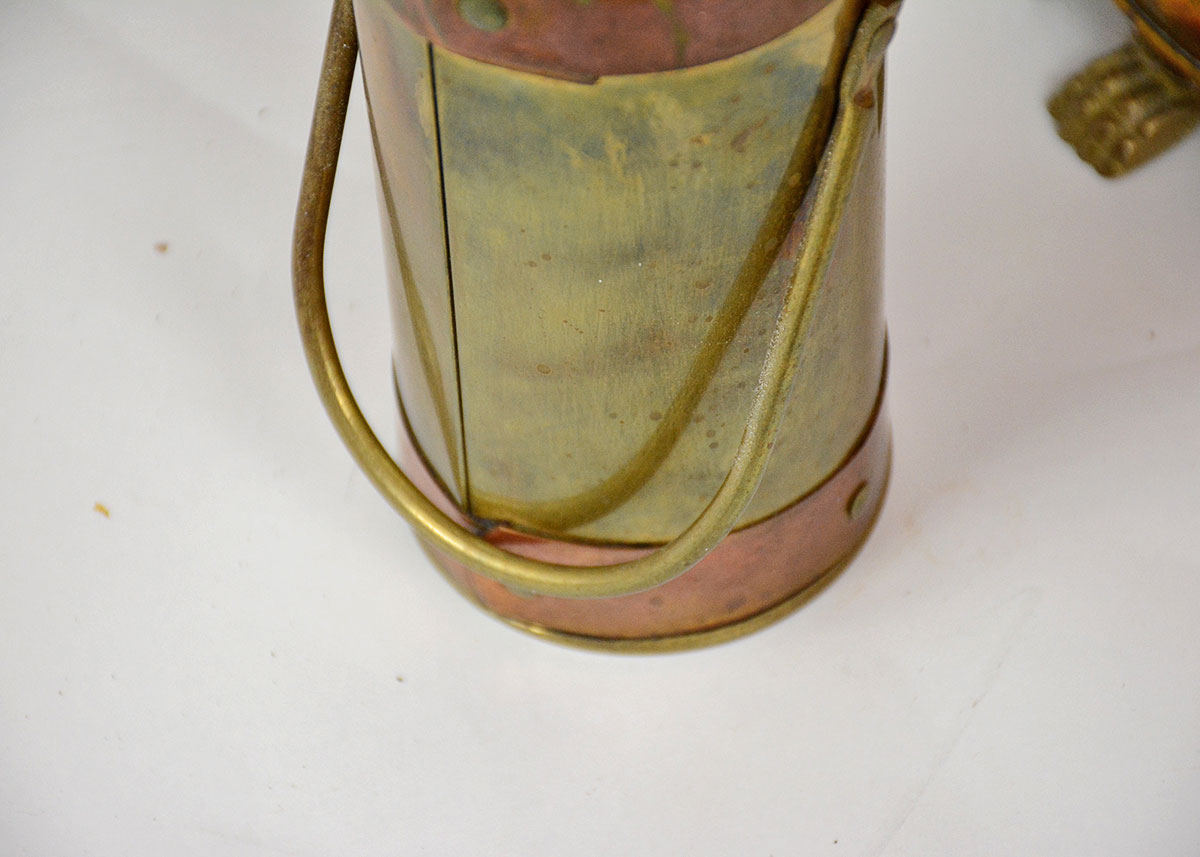 Collection of Copper and Copper Plate Home Decor