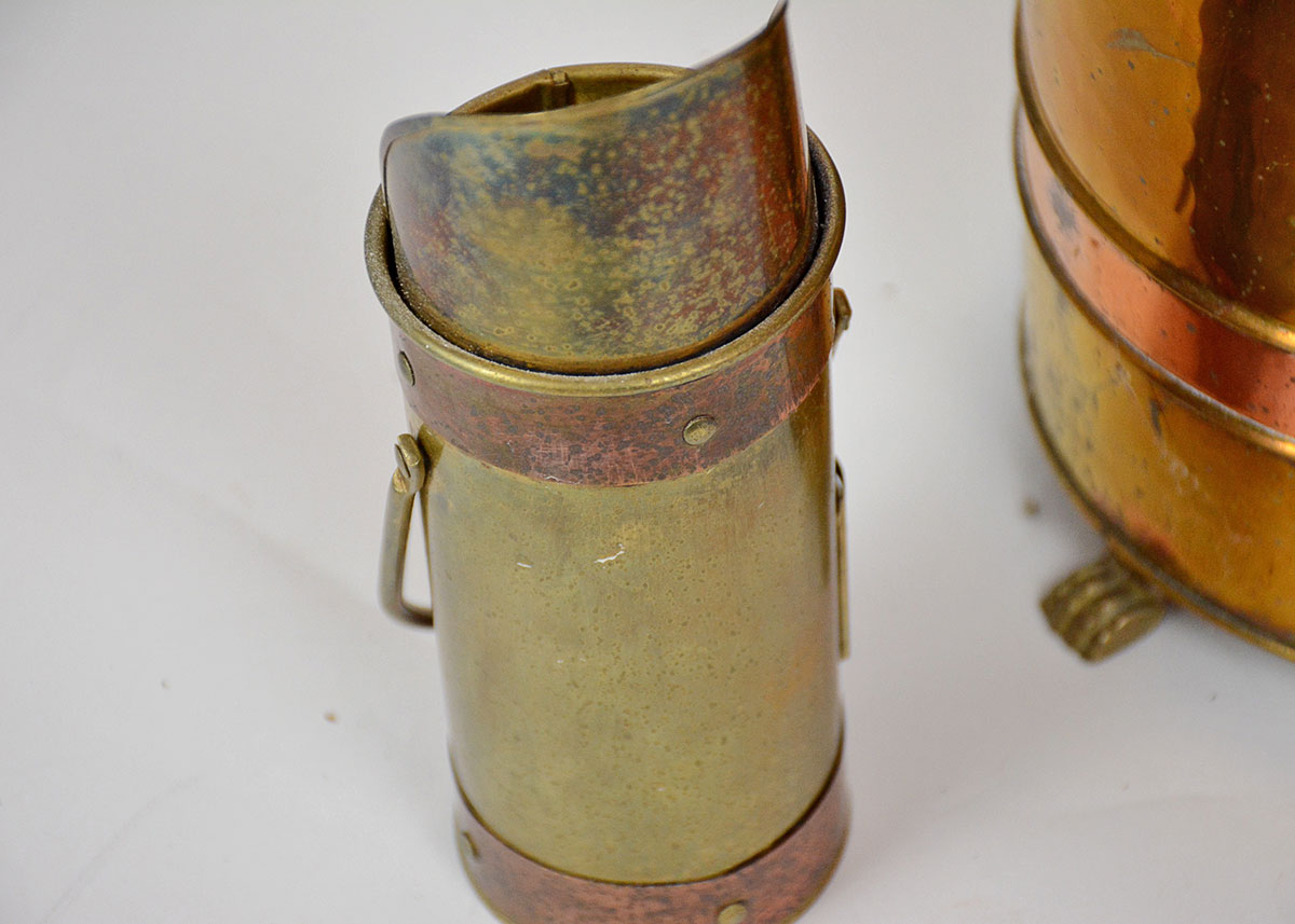 Collection of Copper and Copper Plate Home Decor