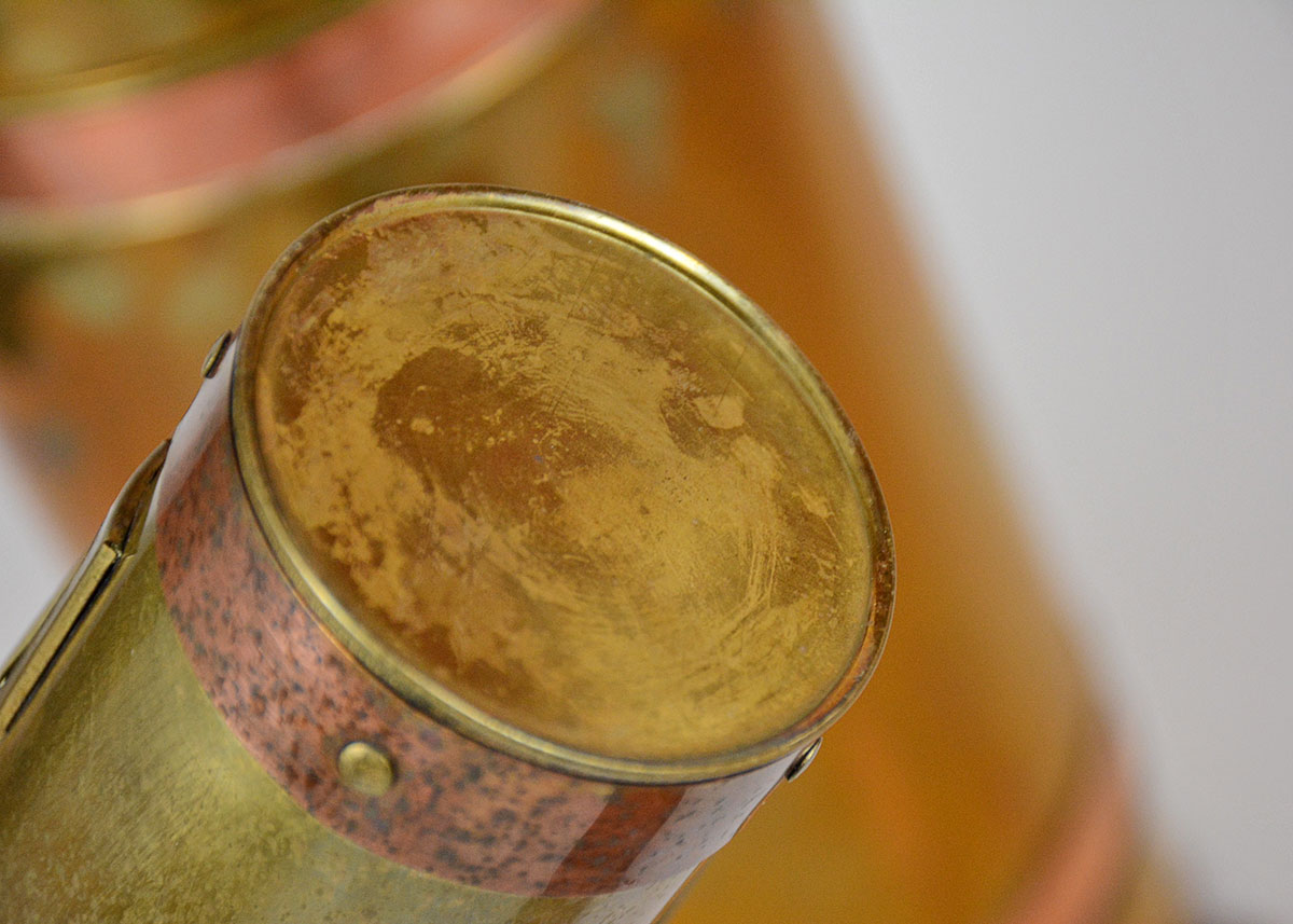 Collection of Copper and Copper Plate Home Decor