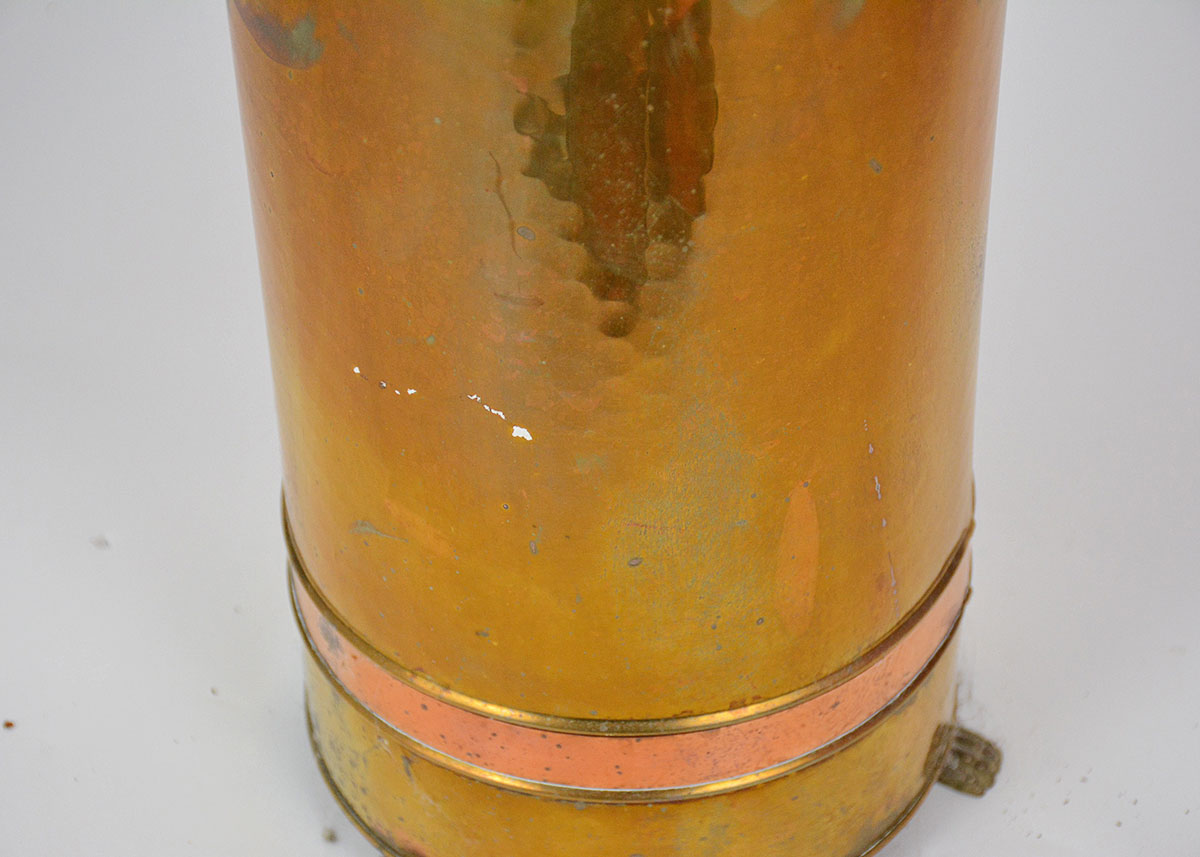 Collection of Copper and Copper Plate Home Decor