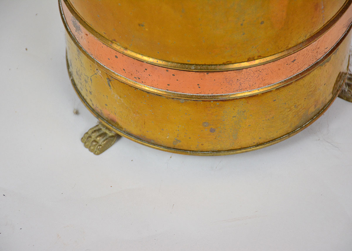 Collection of Copper and Copper Plate Home Decor