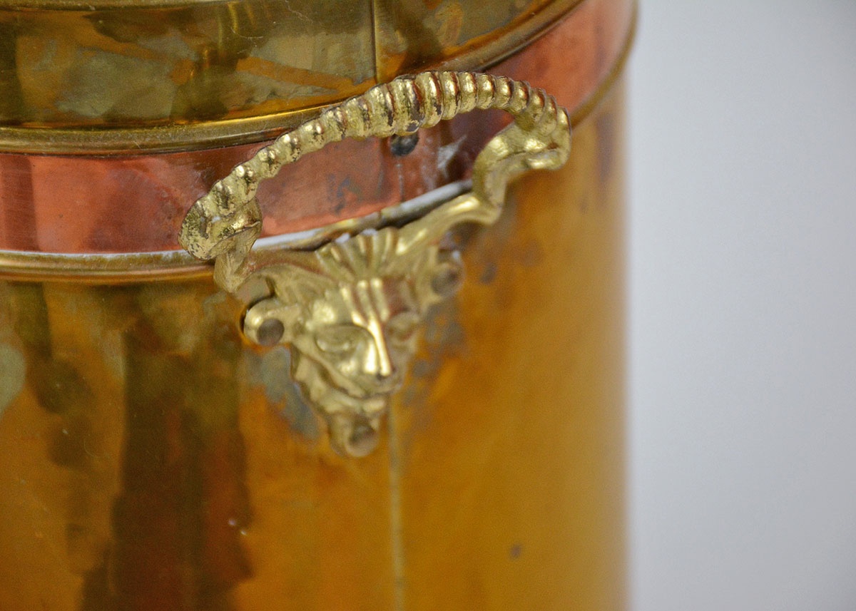 Collection of Copper and Copper Plate Home Decor