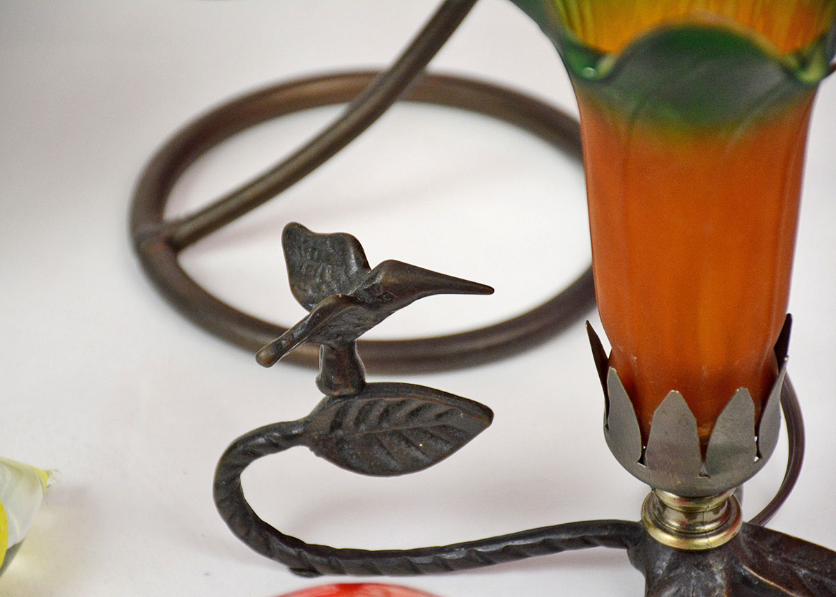 Collection of Colored and Art Glass