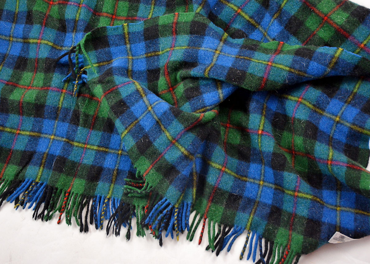 Scottish and Irish Plaid Wool Blankets