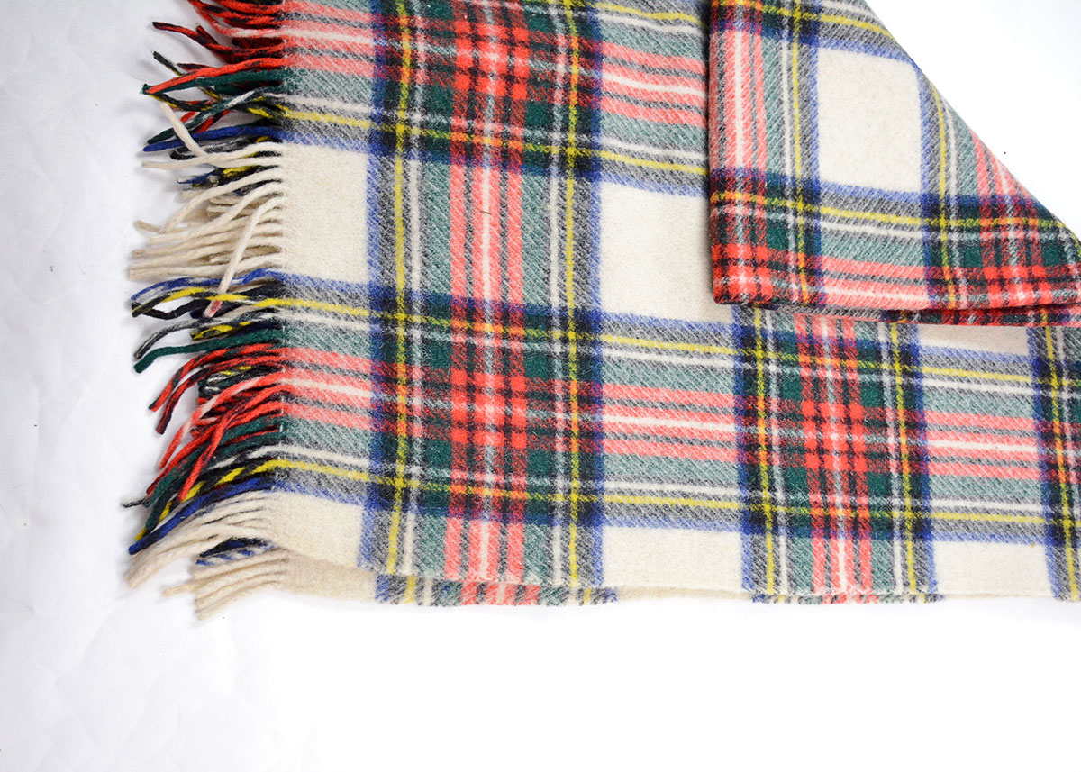 Scottish and Irish Plaid Wool Blankets