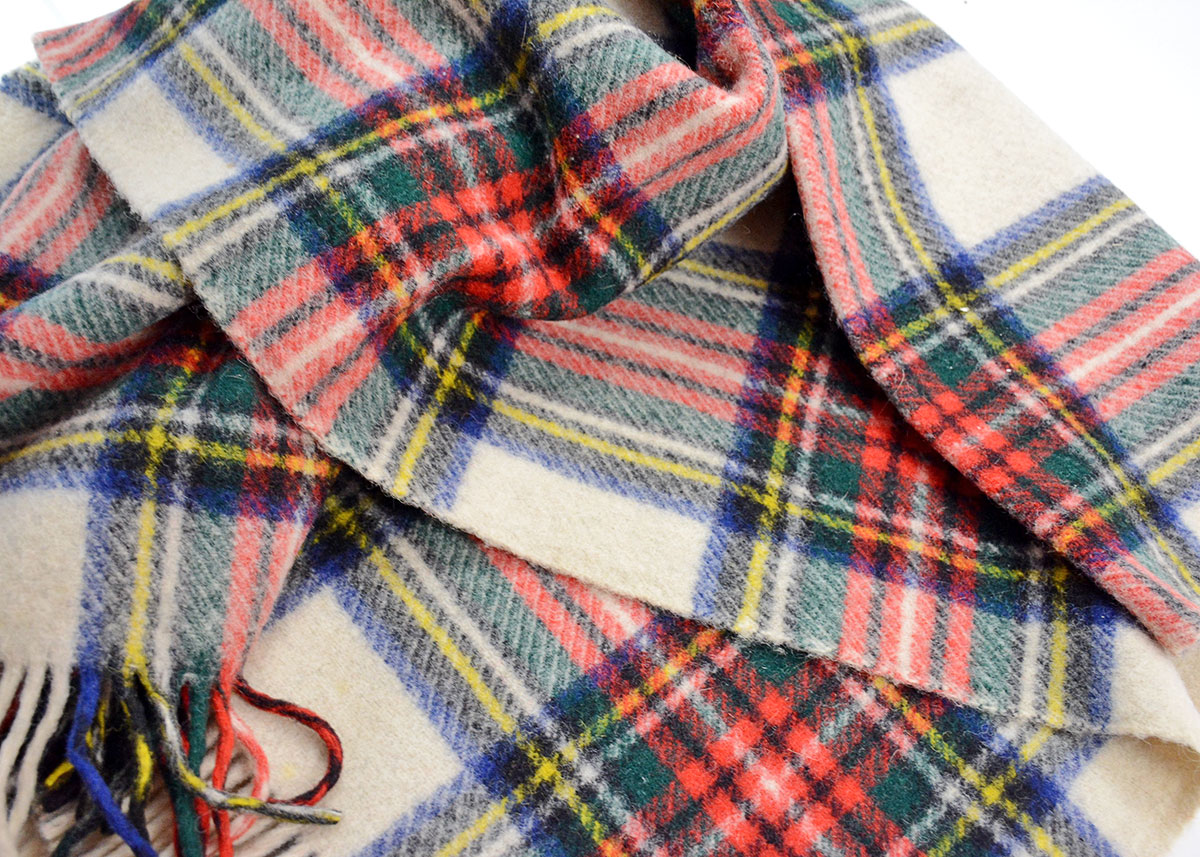 Scottish and Irish Plaid Wool Blankets