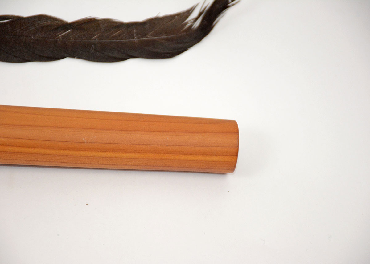 Two Knives and a Carved Flute