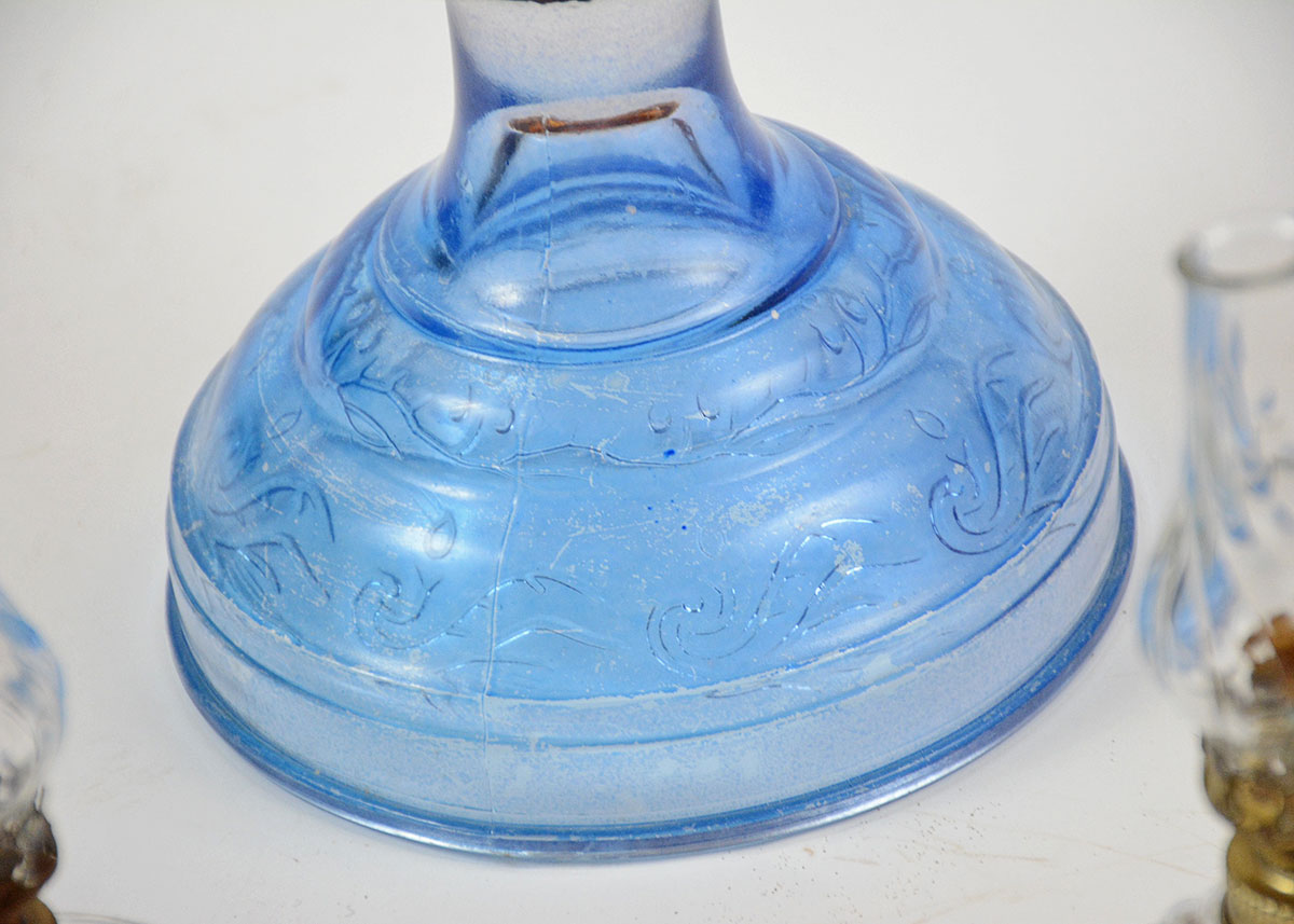 Vintage Hurricane Oil Lamps