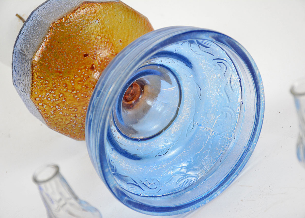 Vintage Hurricane Oil Lamps