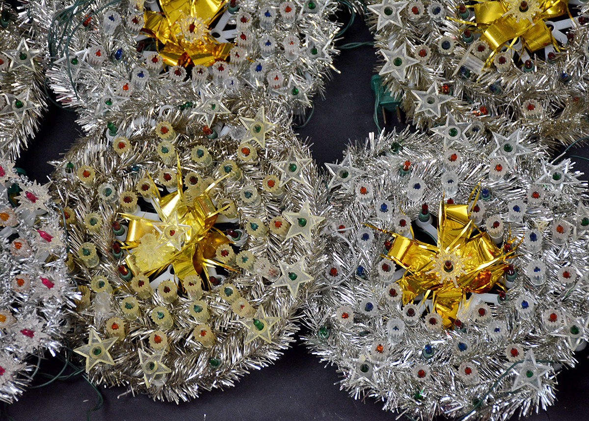 Collection of Vintage Christmas Star Bursts