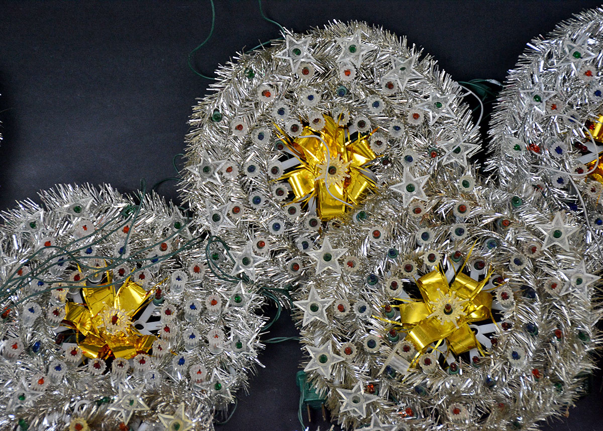 Collection of Vintage Christmas Star Bursts