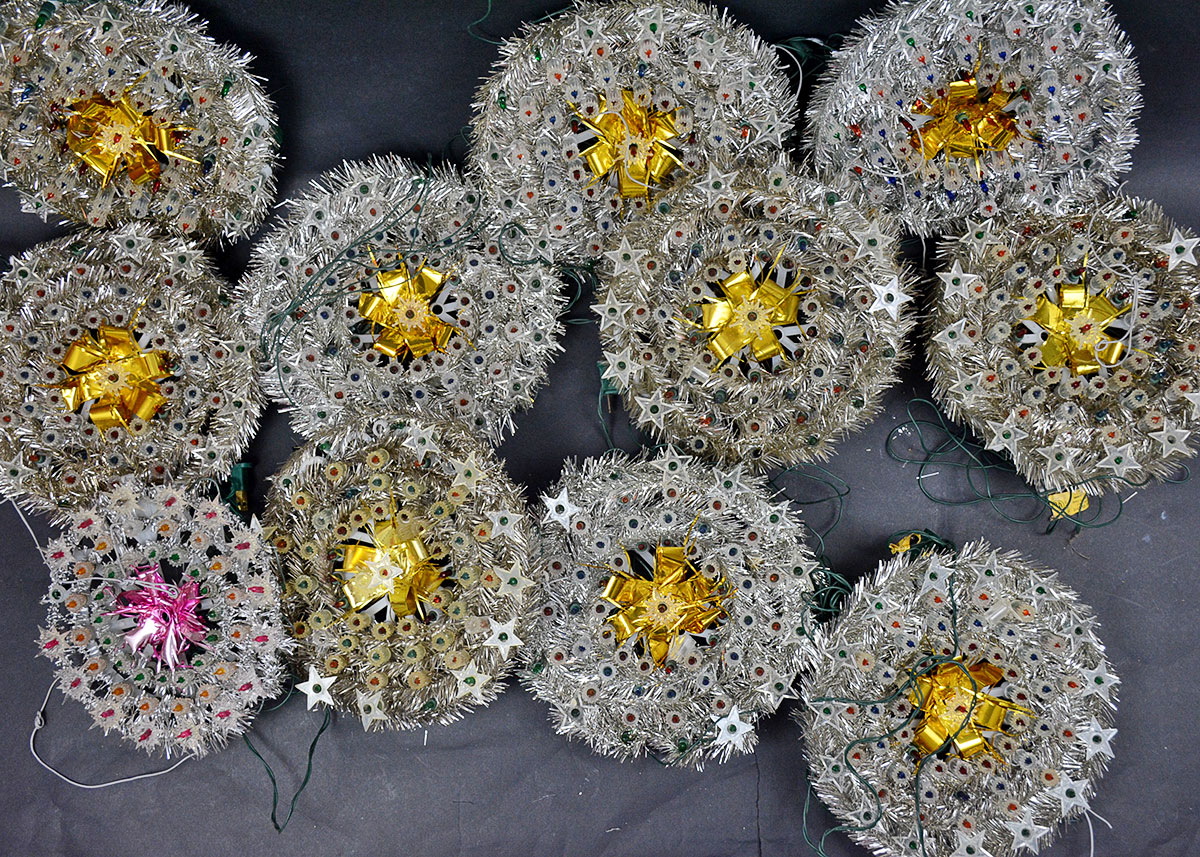 Collection of Vintage Christmas Star Bursts