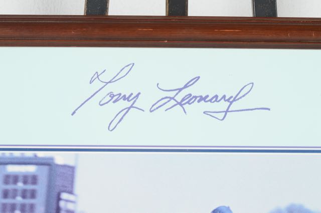 1973 Secretariat Kentucky Derby Poster by Tony Leonard Framed