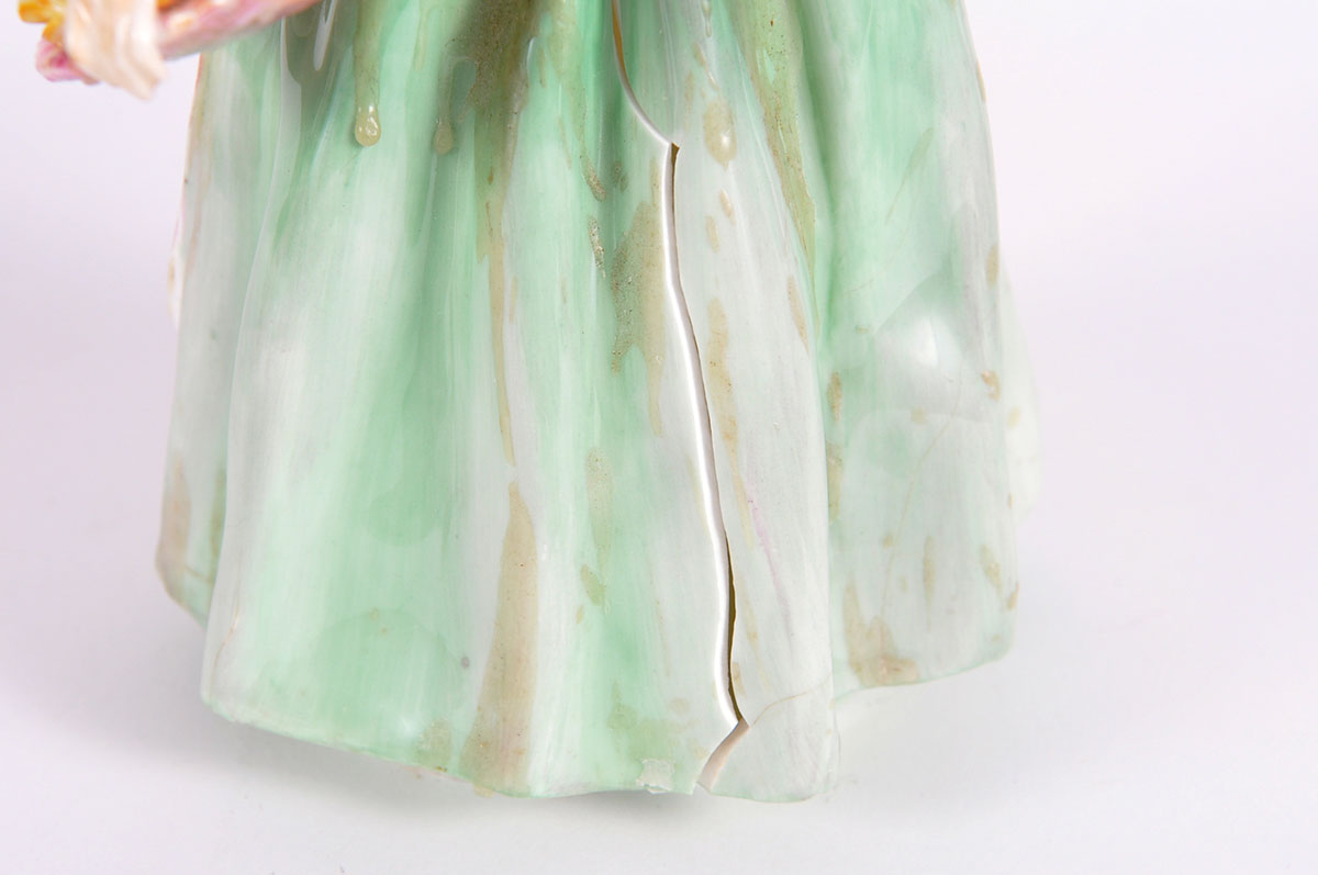 Royal Doulton "Lady Charmian" and "Daffy-Down-Dilly" Figurines