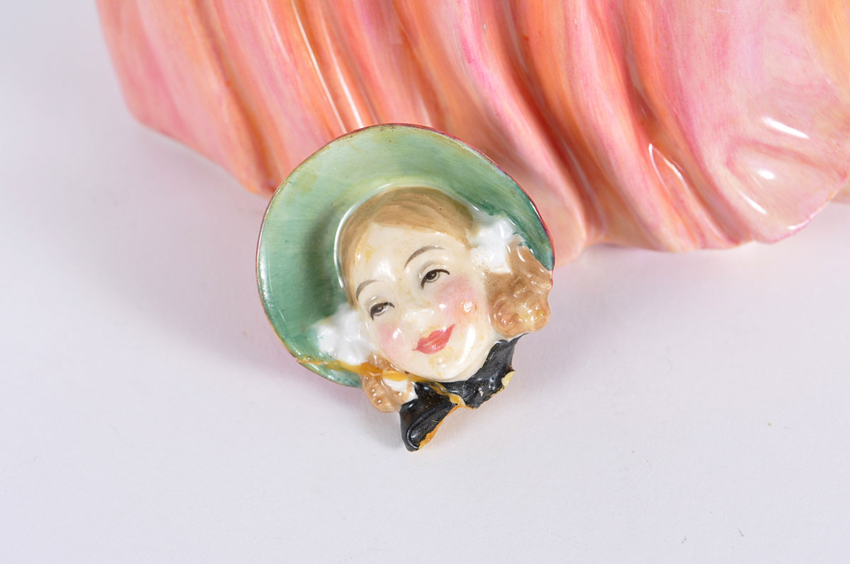 Royal Doulton "Lady Charmian" and "Daffy-Down-Dilly" Figurines