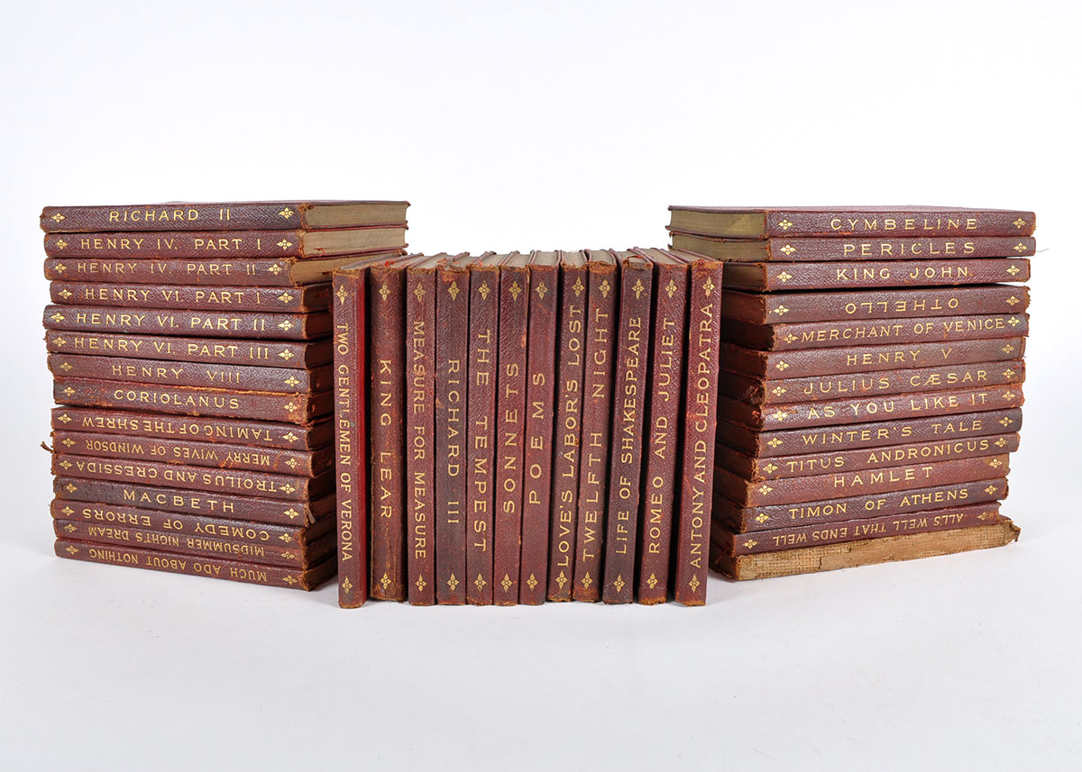 1909 'The Aldus Shakespeare' 41 Volume Set