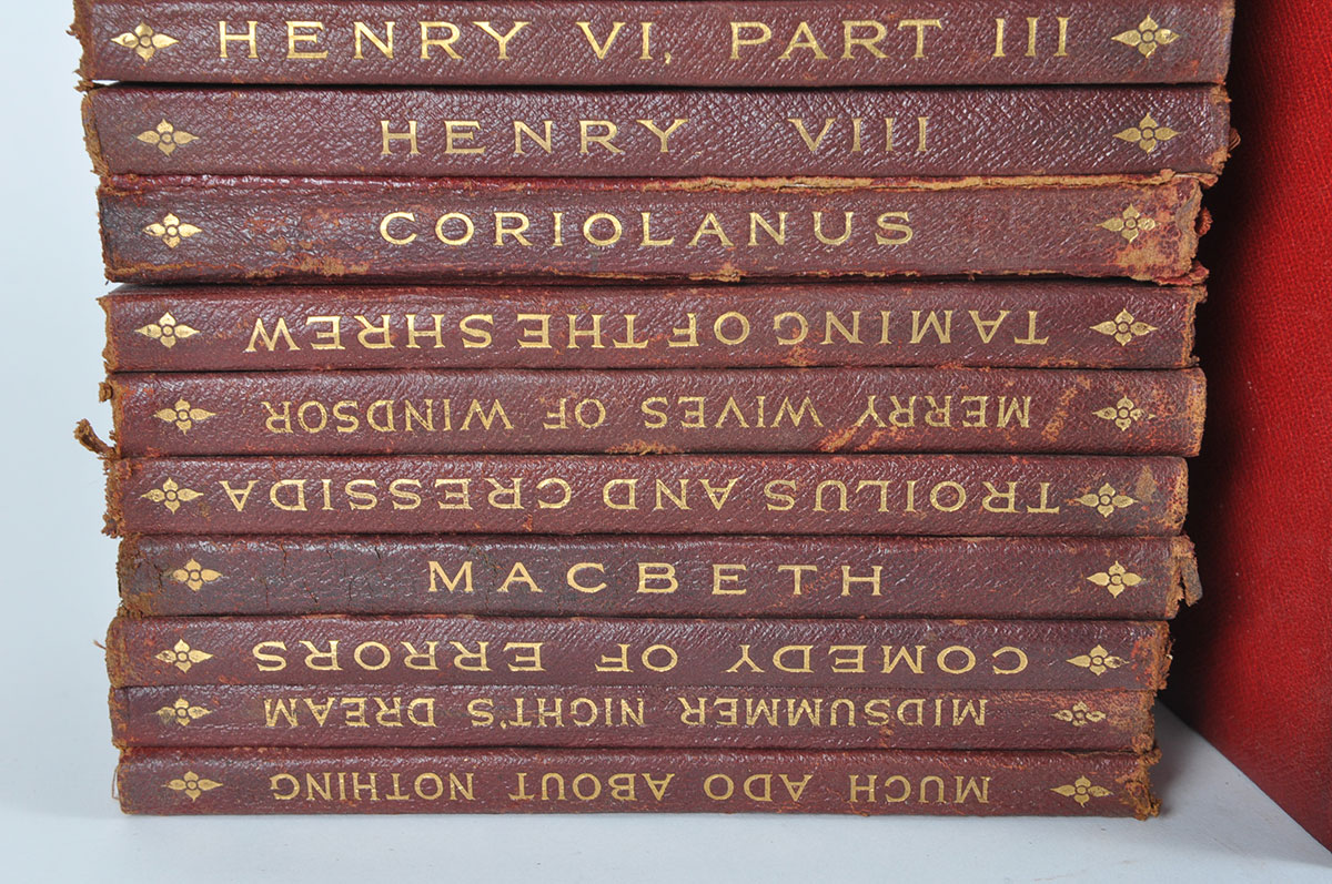 1909 'The Aldus Shakespeare' 41 Volume Set