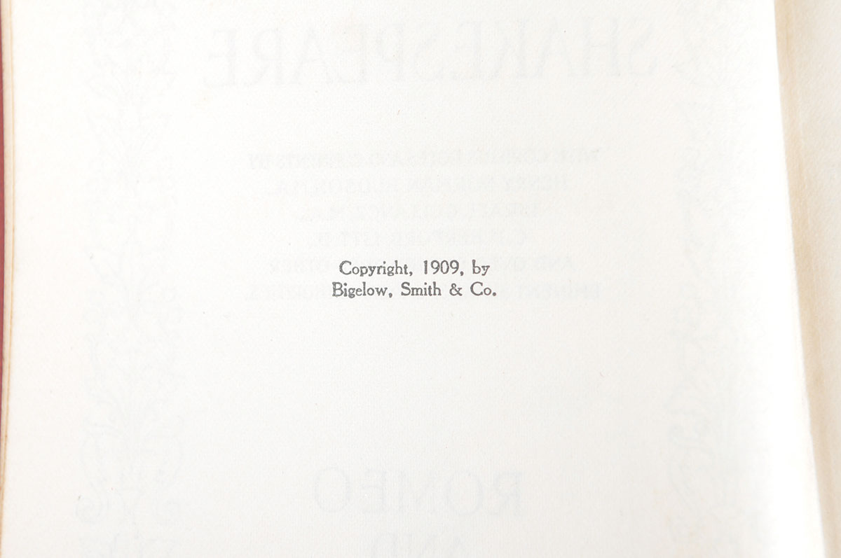 1909 'The Aldus Shakespeare' 41 Volume Set