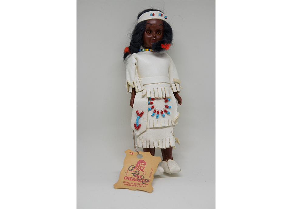 Native American Cherokee Doll with Papoose