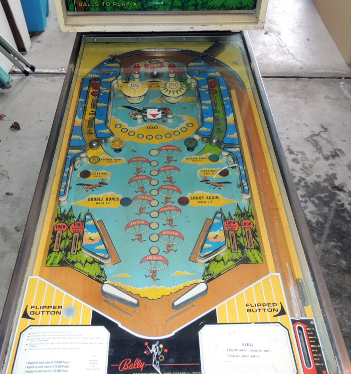 Bally Sky Kings Pinball Machine