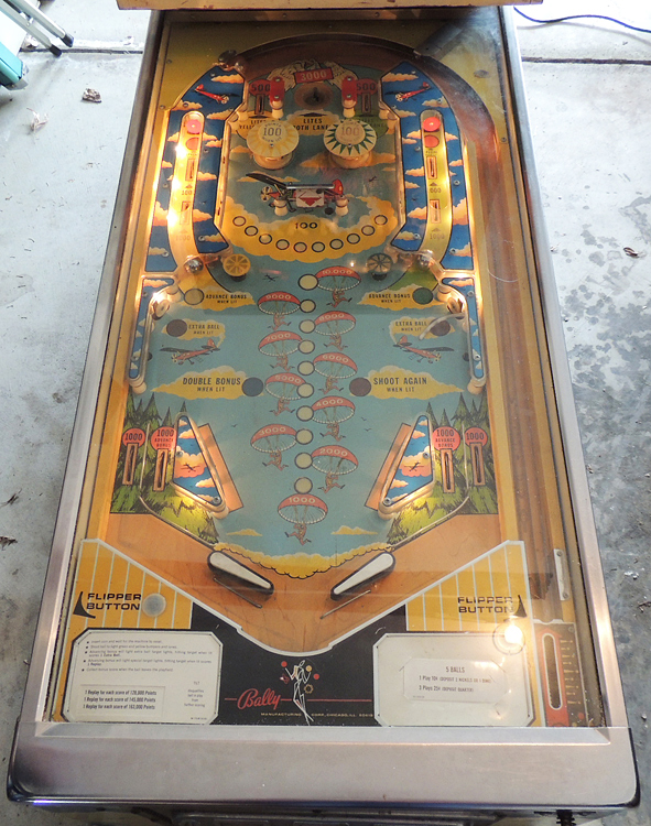 Bally Sky Kings Pinball Machine