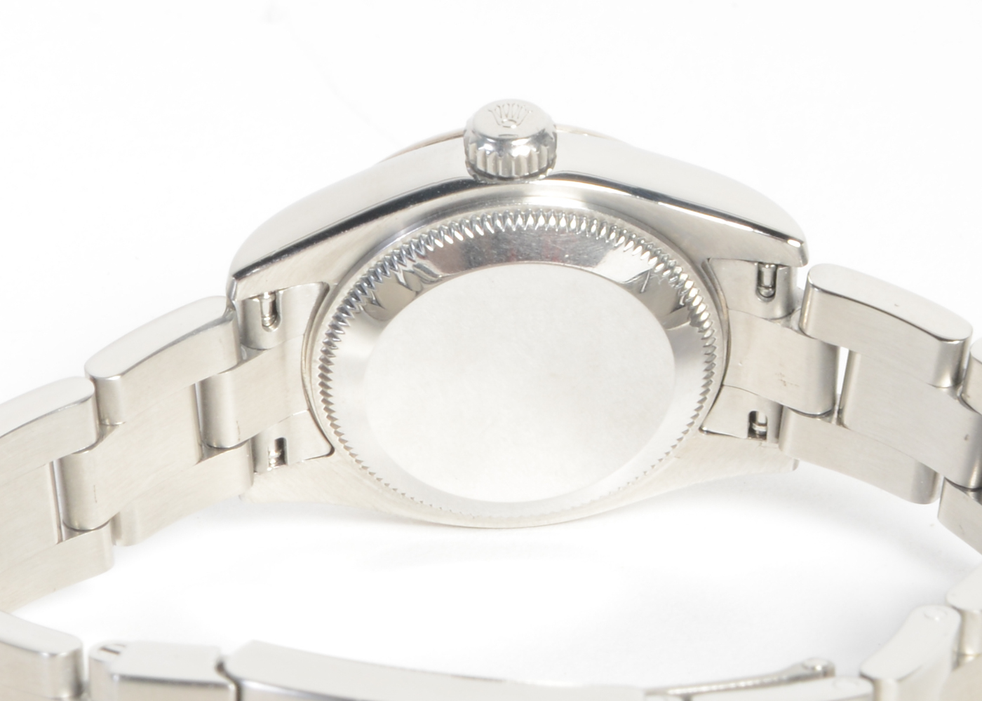Women's Rolex Perpetual 18K White Gold and Steel Automatic Watch