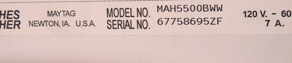 Maytag Neptune Washer