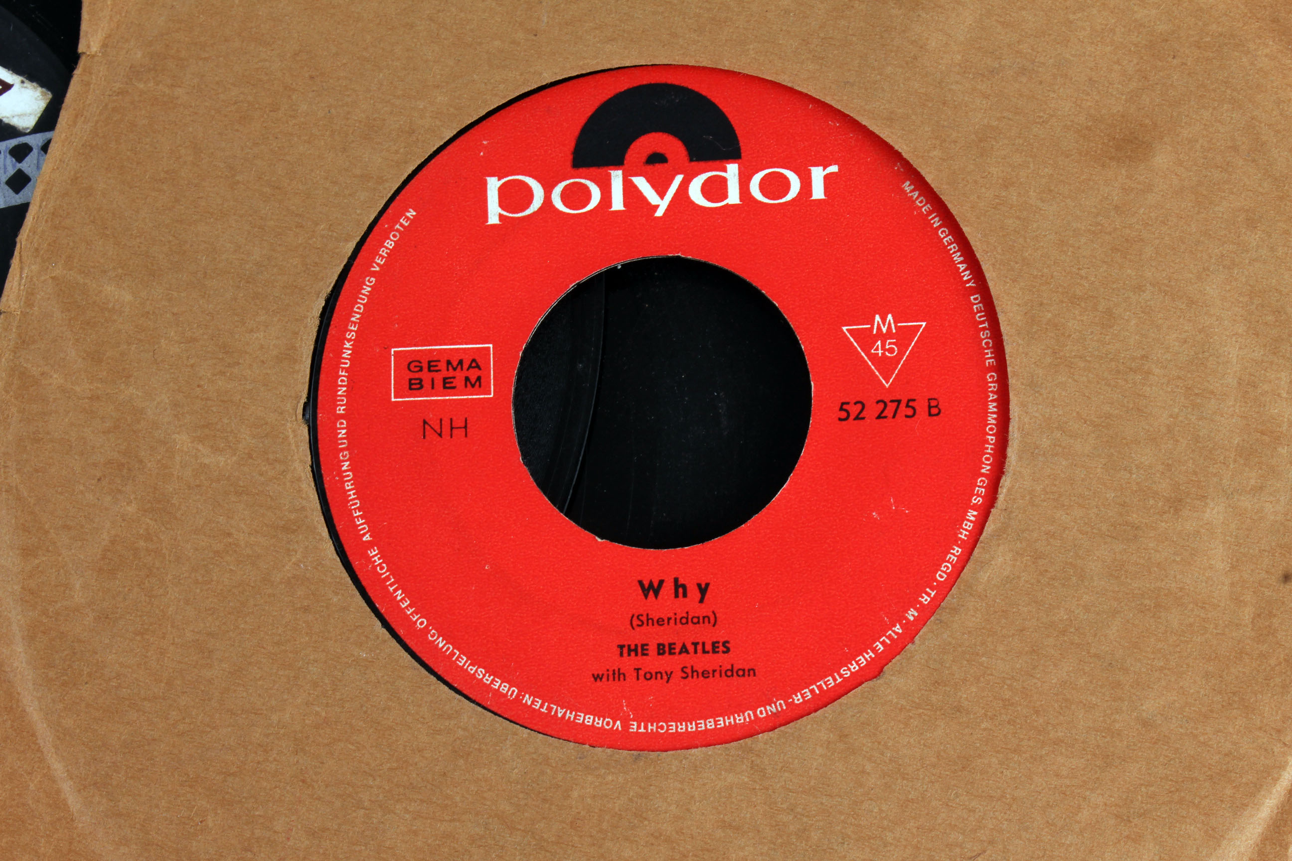 Collection of Vintage Beatles 45 Vinyl Records