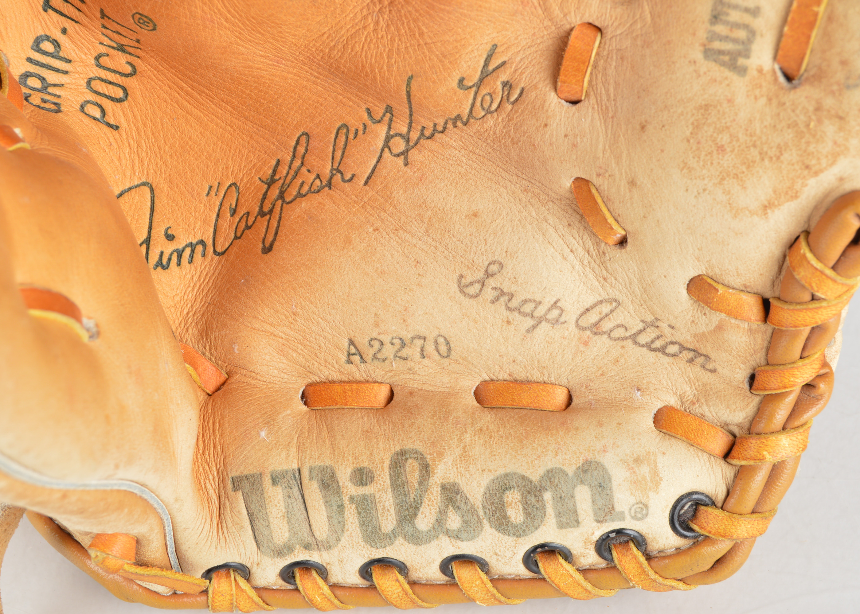 Trio of Vintage Leather Baseball Gloves