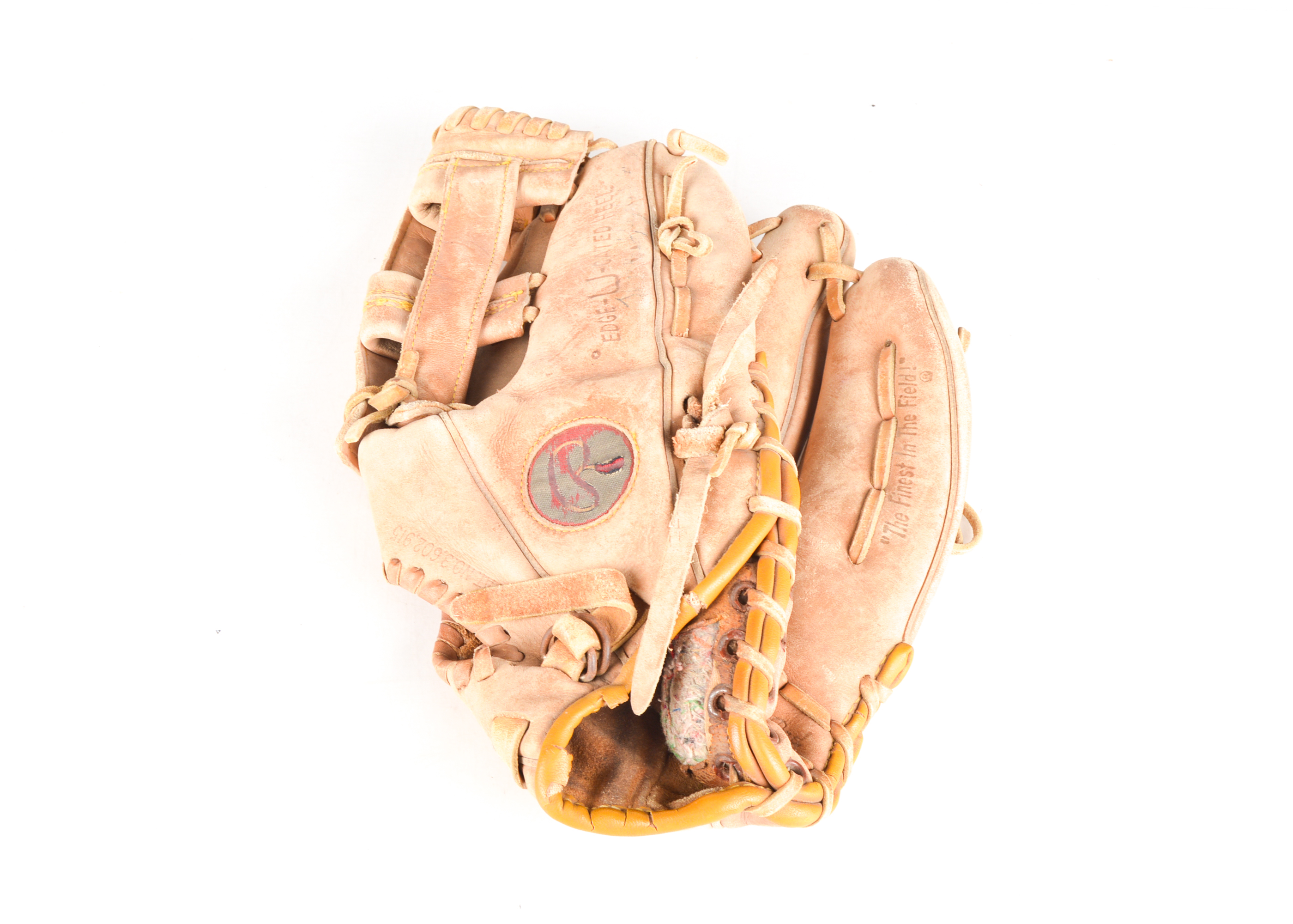 Trio of Vintage Leather Baseball Gloves